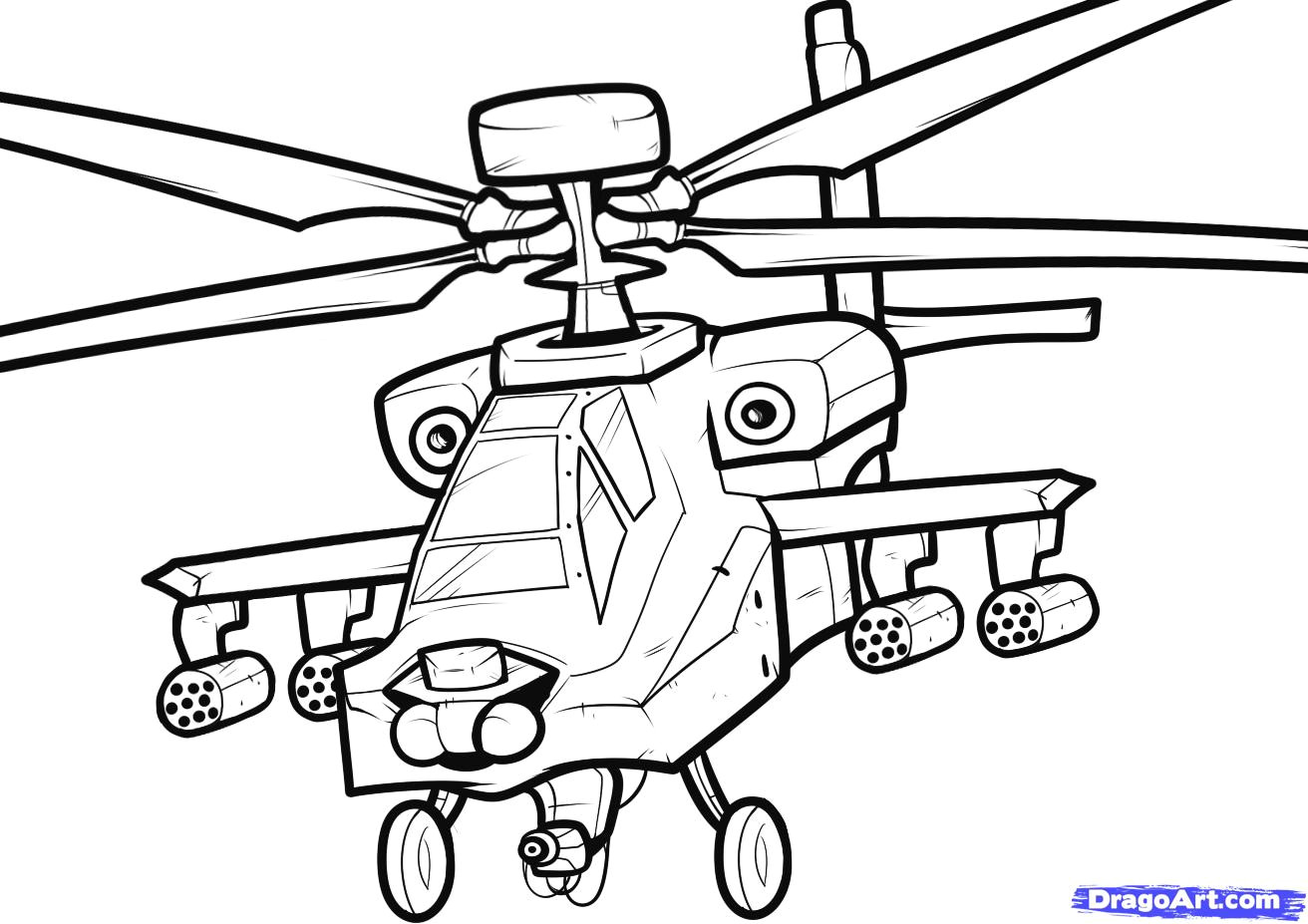 how to draw an apache apache helicopter step 9 1 000000089527 5 jpg