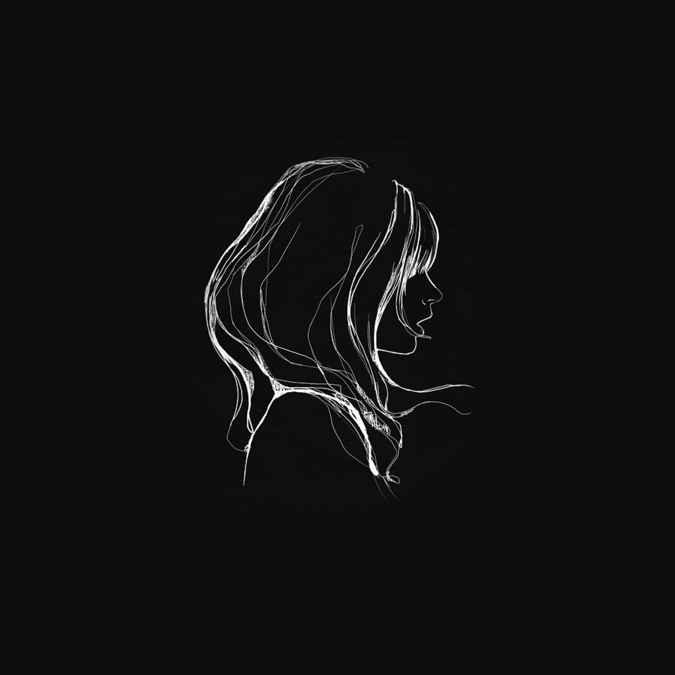 papers co az88 drawing simple minimal girl illustration art dark 40 wallpaper jpg