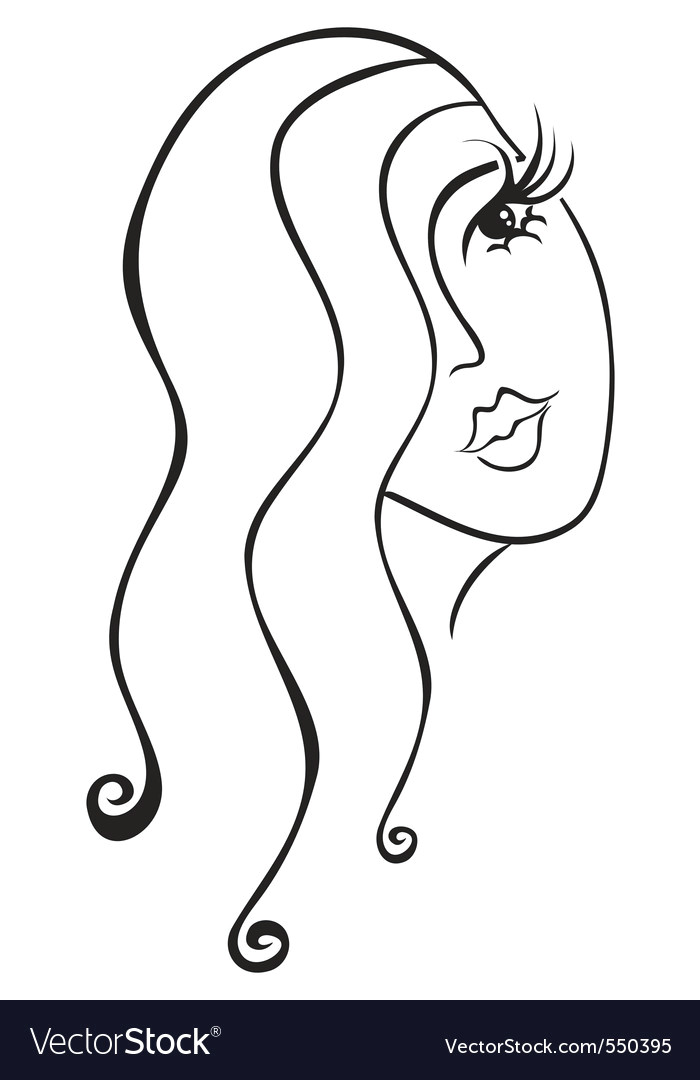 face of woman vector 550395 jpg