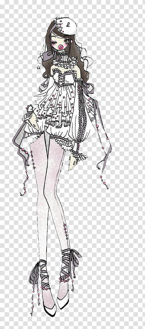 munecas dolls black haired female anime character illustration png clipart jpg