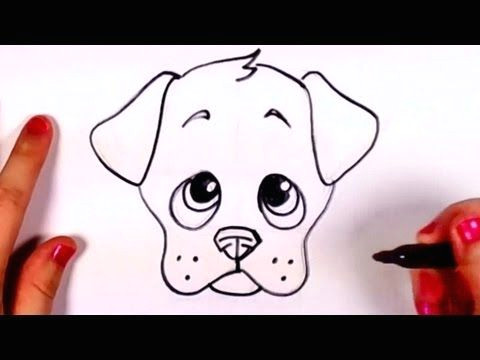 Cartoon Dog Easy to Draw How to Draw A Cute Puppy Face Step by Step Cc Youtube