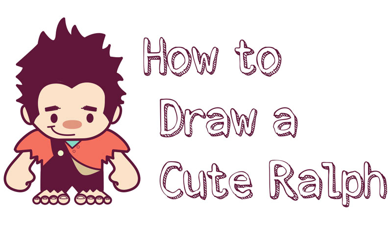 howtodraw cute chibi kawaii ralph wreckitralph easy steps tutorial jpg