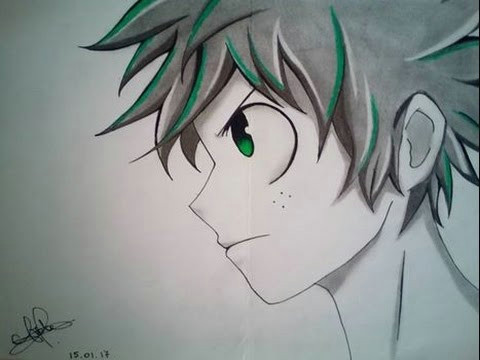 Easy Deku Drawing Drawing Midoriya Izuku Deku