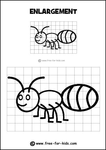 Easy Logo Drawings Enlargement Grid Practice Logo Art Worksheets Drawing