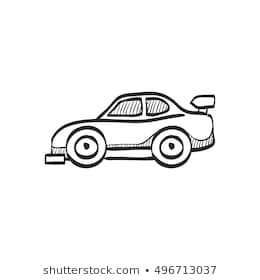 race car icon doodle sketch 260nw 496713037 jpg