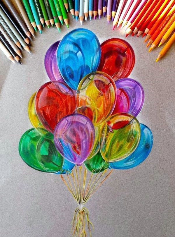 Easy Things to Draw with Colored Pencils jfstudios
