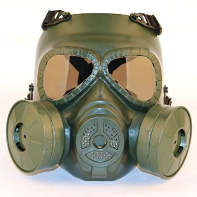 sgoyh schnuller smoked lens anti fog gas face mask with double turbo fan tactical airsoft paintbal protection gear od von sgoyh 599457999 jpg