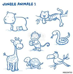 3ec60ebb6ecc3399ddaf2c57528addd1 monkey doodle giraffe doodle jpg