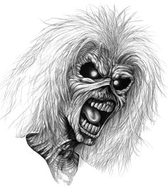 c88bbe99a845fc508c97d13a9706ae3a iron maiden eddie sketch ideas jpg