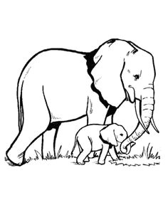 56c5720b46336d7b230f2db99ea4c5ff elephant outline elephant stencil jpg