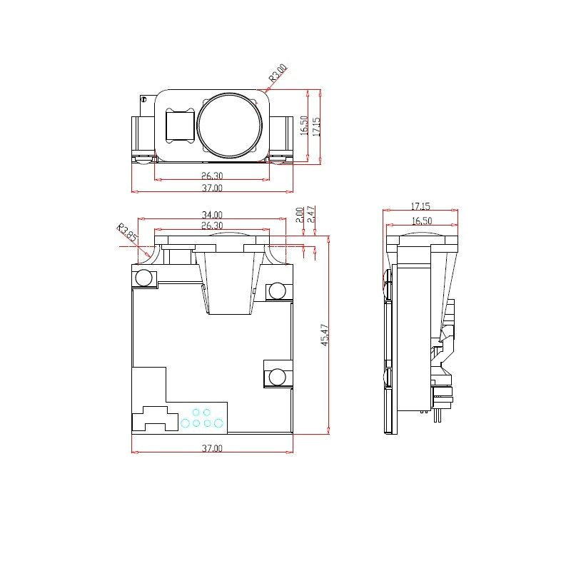 Fern Drawing Easy 20hz Hohe Genauigkeit 80m Laser Sensor Range Finder Entfernung Mess Modul Ttl Interface Ardunio