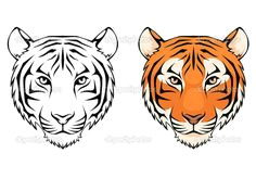 e40d75988ab21ca30402084695ea3f3d tiger face tattoo tiger head drawing jpg