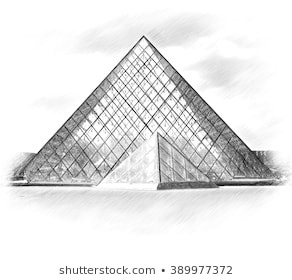 pyramid louvre museum paris 260nw 389977372 jpg