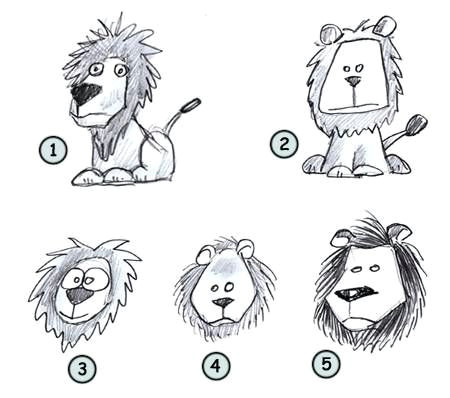 6b0de4a47ac39fd6da5816a75acff5bf cartoon lion scribble jpg