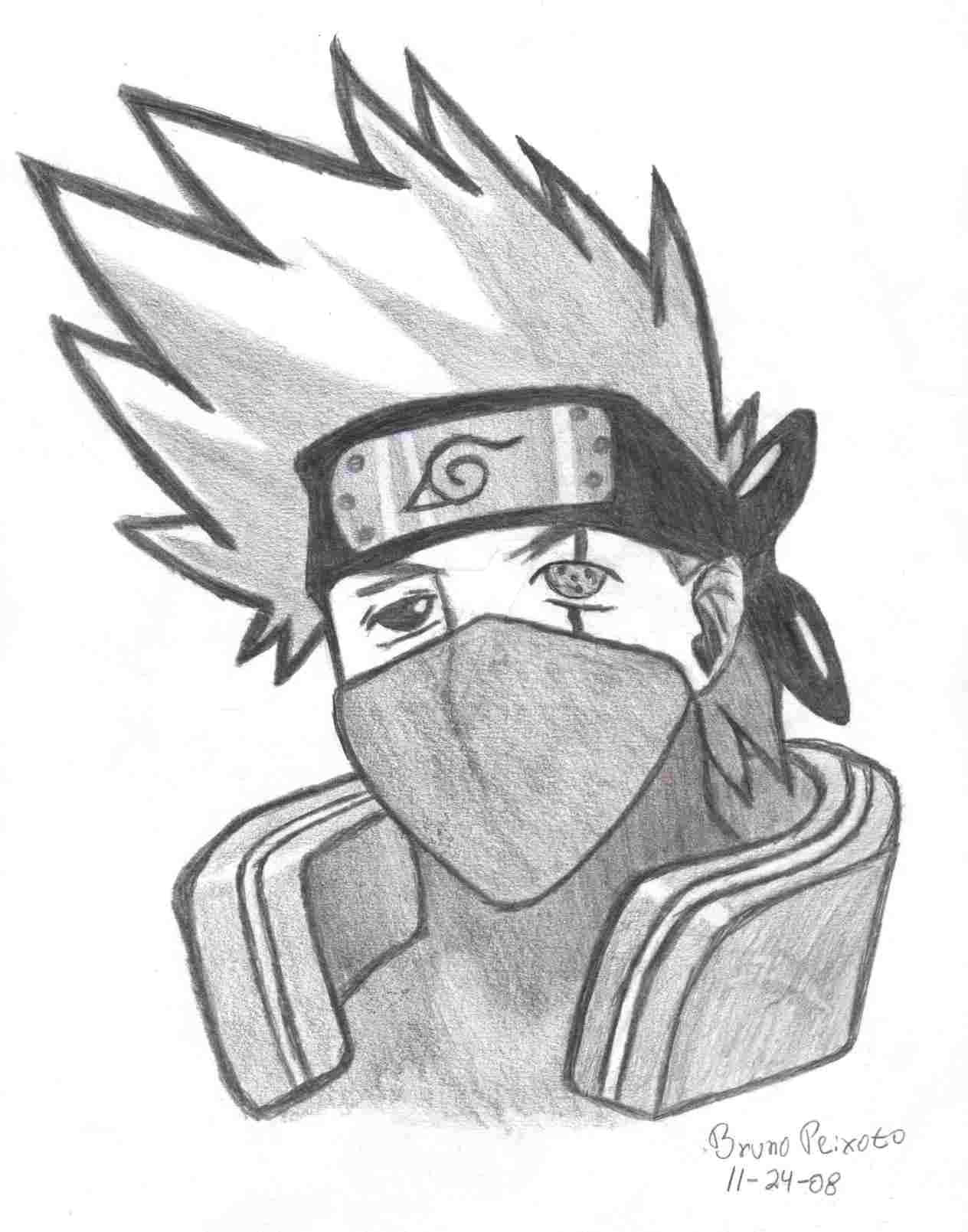 naruto youtuberhyoutubecom how kakashi face drawing to draw hatake from naruto youtuberhyoutubecom speed s narutorhmeusartesanatocombr speed jpg