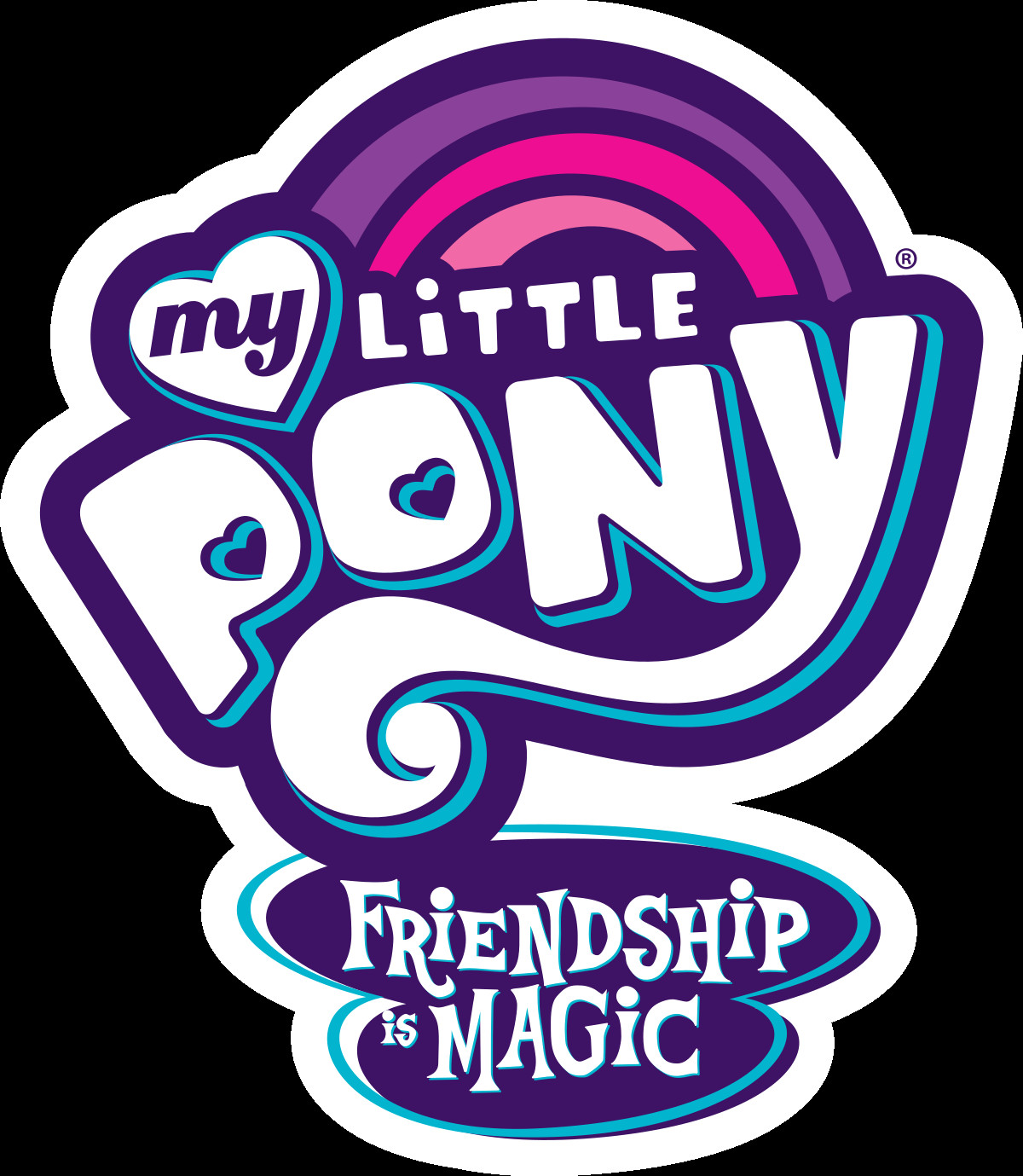 1200px my little pony friendship is magic logo 2017 svg png
