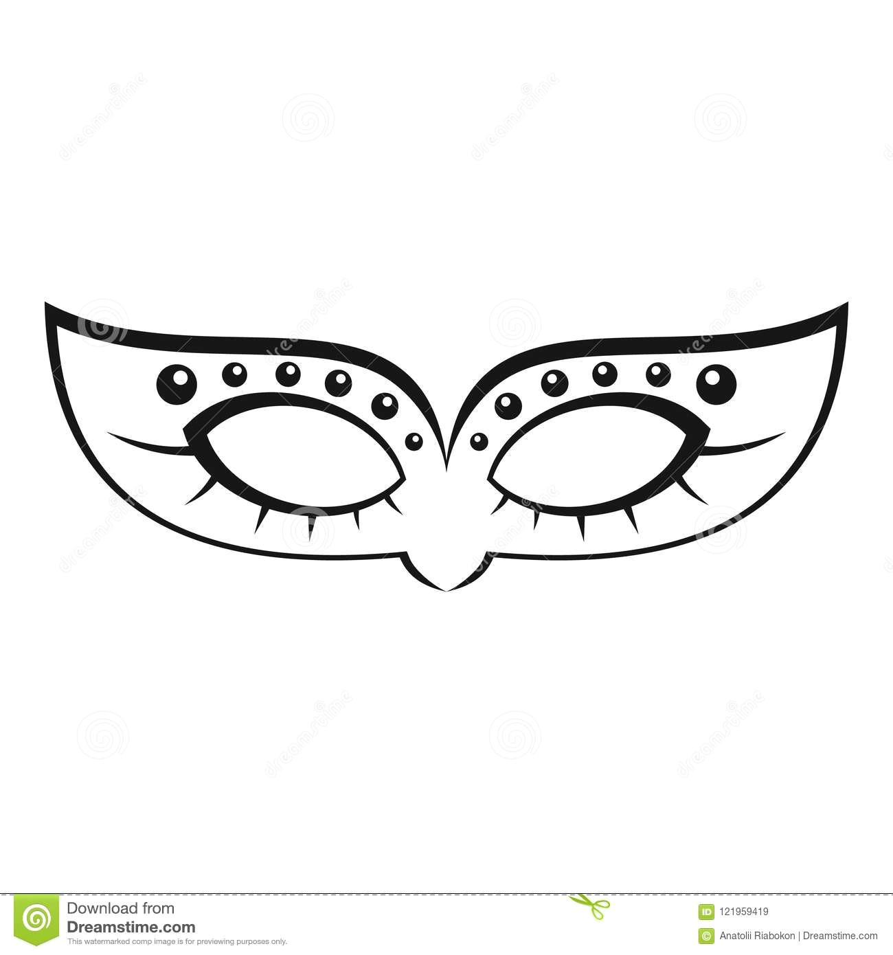 mardi carnival mask icon simple style mardi carnival mask icon simple illustration mardi carnival mask vector icon web 121959419 jpg