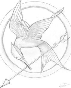 8052b35425b58dc51c04f29d6ae0bbdc hunger games tattoo hunger games drawings jpg