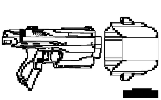 nerfmod nerf sidestrike template by nerfmod d9lm0mw 350t png