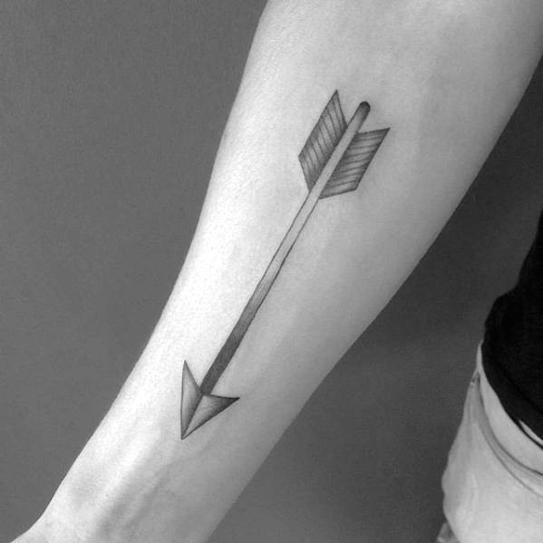 40 simple arrow tattoo designs for men sharp ink ideas jpg