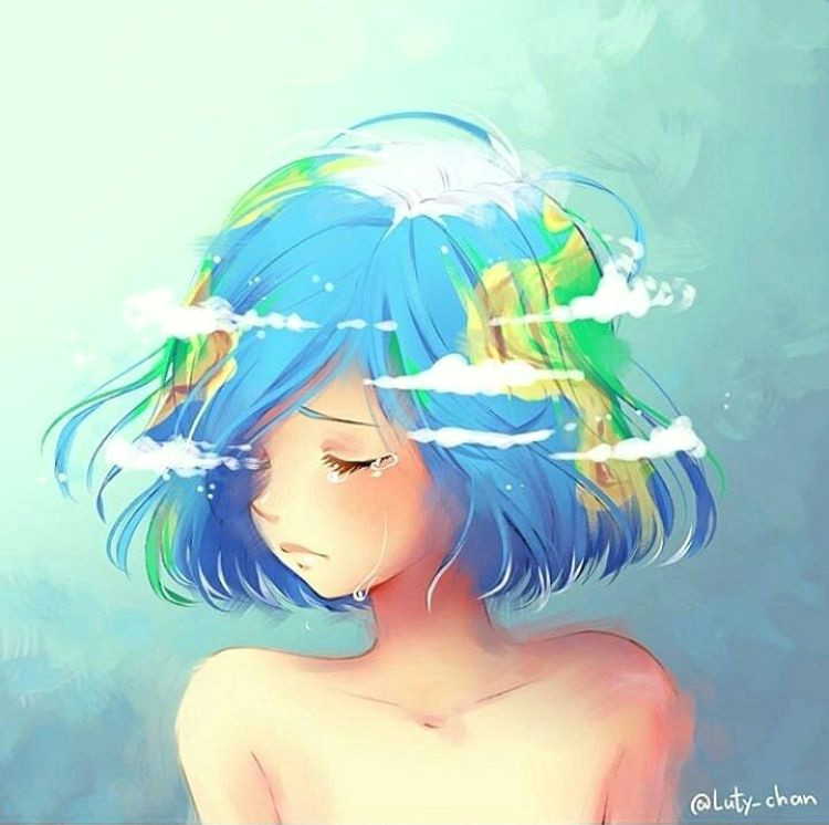 Thicc Anime Girl Drawing Save Earth Chan Kawaii Anime Anime Anime Art