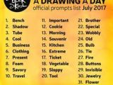 1 Drawing A Day Challenge 190 Best Sketchbook Prompts Images In 2019 Art for Kids Art for
