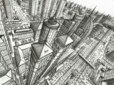 3 Point Perspective Drawings Easy 3 Point Perspective Stroke Sights In 2019
