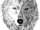 4 Ways to Draw A Wolf Cool Wolf Tattoo Design Ideas Suitable for You who Loves Spirit