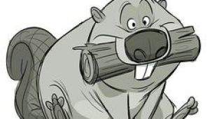 69 Cartoon Drawing 69 Best Beaver Sketches Images Beavers Drawings Beaver Logo