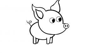 9 11 Cartoon Drawing How to Draw A Simple Pig 9 Steps with Pictures Wikihow