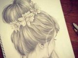 A Drawing Of A Girl with A Bun Picture Pinturas Pinterest
