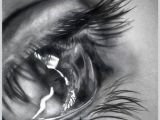 A Drawing Of An Eye Crying Tears Pencil Drawing 4 Drawing Pencil Drawings Realistic