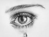 A Realistic Drawing Of An Eye Crying Eye Drawing Art Drawings Art Drawings Pencil Drawings