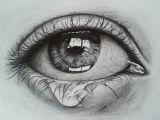 A Realistic Drawing Of An Eye Crying Eye Sketch Drawing Pinterest Drawings Eye Sketch and