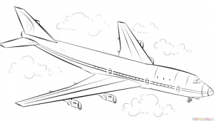 Airplane Easy Drawing How to Draw An Airplane Step by Step Drawing Tutorials for