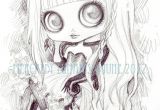 Anime Drawing Doll Blythe Drawing by Mercredy Lunaris Art Drawings Pencil