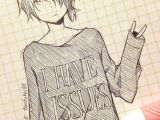Anime Drawing Using Pencil Cute Anime Drawing tootokki I Have issues Sweater Anime Drawings