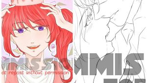 Anime Drawing without Color Lineart Colored Bustup Artists Clients