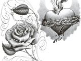Artist Drawing Of A Rose Chicano Art Drawings Roses Chicano Rose Thugs Chica Tat by 2face