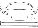 Cars 3 Drawing Easy Car Drawing Tutorial for Kids Sports Car Front View In 2019