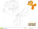 Cartoon Drawing Books for Beginners Drawing the Cute Cartoon Fish and Color Educational Game for Kids