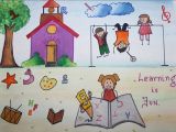 Cartoon Drawing for Grade 1 Drawing Competition 2015