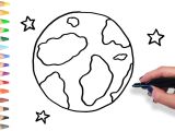 Cartoon Drawing Karne Wala Learn How to Draw Earth and Stars Teach Drawing for Kids and