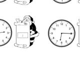 Cartoon Drawing Worksheet Kindergarten Time Worksheets Telling Time Worksheets Printable