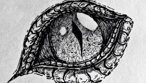 Cool Drawings Of Dragon Eyes Polar Pen Drawing Drawings Pencil Drawings Dragon Eye Drawing