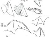 Cool Easy Drawings Of Dragons Step by Step How to Draw Folded Dragon Wings Wing Study by Vibrantechoes Draw