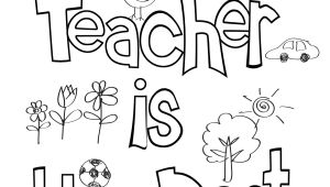 Cute Drawing for Your Teacher Teacher Appreciation Coloring Sheet Teacher Appreciation