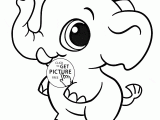 Cute Drawing Of Elephant Funny Animals Coloring Page Cute Dog Coloring Pages Printable