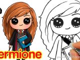 Cute Easy Drawings Youtube How to Draw Hermione Easy Harry Potter Youtube
