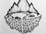 Cute Simple Drawing Ideas Micron Mountains Easy Pen Drawing Easy Animal Drawings